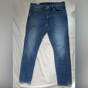 Levi Strauss Mens 34x30 Jeans Blue Denim Straight Leg Classic Fit Cotton